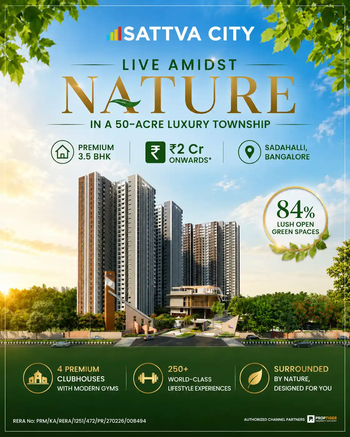 Sattva City Bangalore Overview